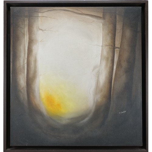 Lot 103 — An Iraqi Painting — Layla Al-Attar, Woman In A Forest, 1990